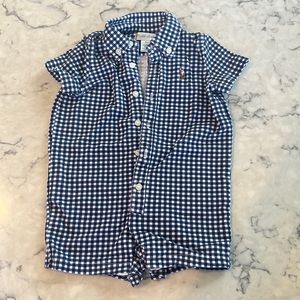 Gingham Ralph Lauren Romper